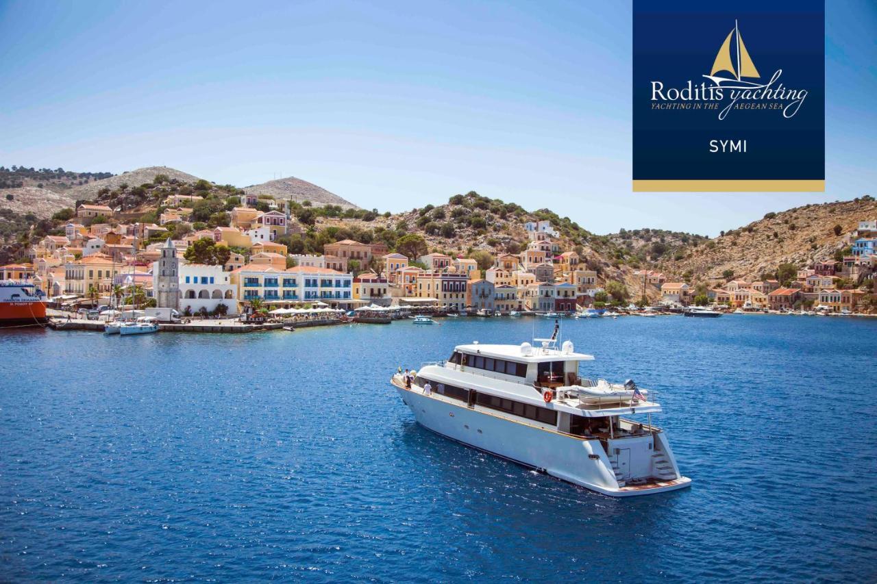 Cozy Apartments In Symi Center Luaran gambar